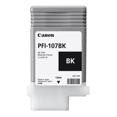 Canon PFI-107BK, 6705B001 černá (black) originální cartridge