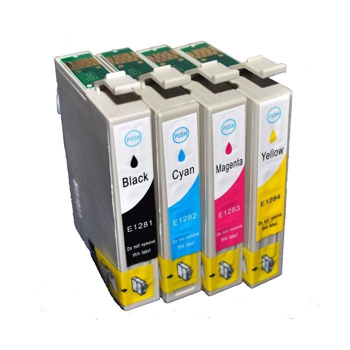 Совместимые картриджи струйных принтеров. Epson t1285 (c13t12854012). C13t12854012. Набор картриджей Epson c13t33574010. Эпсон картридж 1285.
