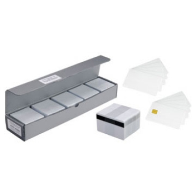 Zebra 104523-111 plastové karty pro ZXP/ZC, PVC 0,76 (30mil), 500ks, bílá barva