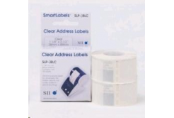 Seiko SLP-2RLC adresní štítky - transparentní, 28x89mm 130ks/role (obsahuje dvě role)