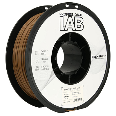 Professional Lab FG-P220-E1, 3D filament, PETG Matte, 1,75mm, 1000g, Hnědý (Brown)