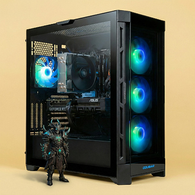 Herní počítač Raiko Epic – RTX 5070 Ti 16GB, AMD Ryzen 7 9800X3D, 16GB / 32GB RAM, 1TB / 2TB SSD