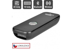 Virtuos EHE0011 CCD 2D čtečka  HW-856A mini, bezdrátová, kapesní, černá