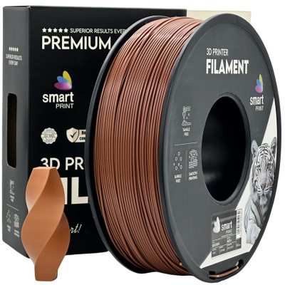 Smart Print FG-S9-E1, 3D filament, ABS+, Brown, 1kg, 1,75mm