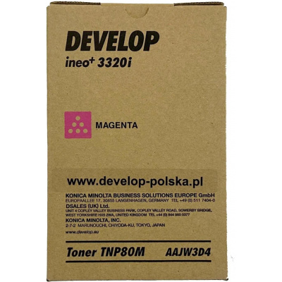 Develop TNP-80 AAJW3D4 purpurový (magenta) originální toner