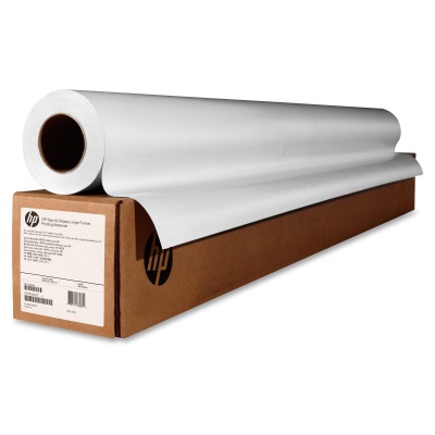 HP 1067/30.5/HP PVC-free Durable Smooth Wall Paper, 431 microns (17 mil) Ľ 290 g/m2 Ľ 1067 mm x 30,5 m, 42", E4J52A, 290 g/m2, bílý