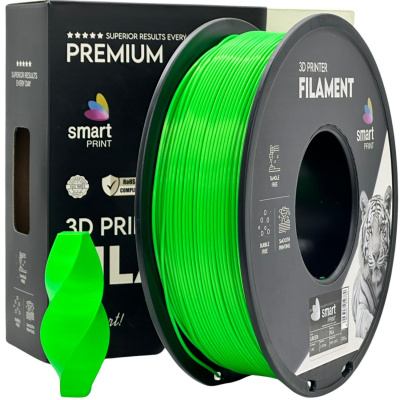 Smart Print FG-S64-E1, 3D filament, PLA, Green, 1kg, 1,75mm