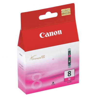 Canon CLI-8M, 0622B001 purpurová (magenta) originální cartridge