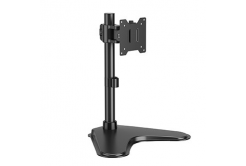 Powerton ERGO BASEO Polohovatelný držák pro monitor, černý, 20KG, volně stojící, 17"-49", 75x75/100x100