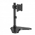 Powerton ERGO BASEO Polohovatelný držák pro monitor, černý, 20KG, volně stojící, 17"-49", 75x75/100x100
