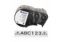 Brady M5C-1000-584 / 170935, 25.40 mm x 6.10 m, Plastic, černý tisk / bílý podklad