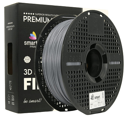 Smart Print FG-S211-E1, 3D filament, PETG + CF, 1,75mm, 1000g, Šedý (Grey)