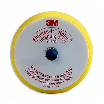3M Finesse-it™ Podložka pěnová 14736V se suchým zipem pro kotouče Hook-it™, Roloc™, průměr 76 mm