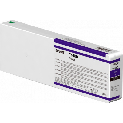 Epson C13T55KD00 fialová (violet) originální cartridge