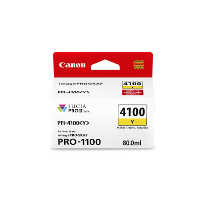 Canon PFI-4100 6780C001 žlutá (yellow) originální cartridge