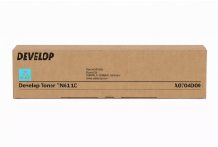 Develop TN-611C A0704D0 azurový (cyan) originální toner