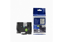 Kompatibilní páska s Brother TZ-FX231/TZe-FX231, 12mm x 8m, flexi, černý tisk/bílý podklad