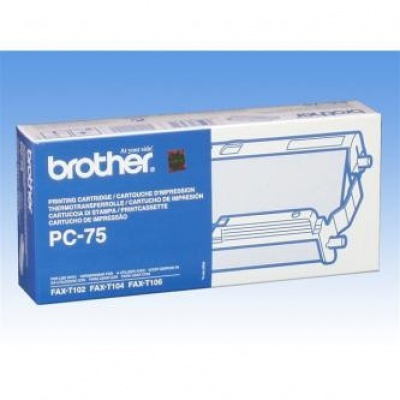 Brother PC75, 1*140s, Brother Fax T-104, T-106 originální fólie do faxu 