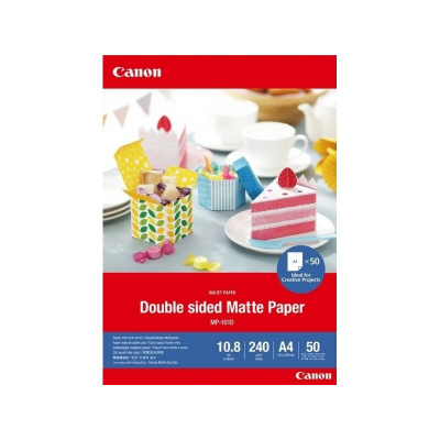 Canon MP-101D 4076C005 Matte Photo Paper, foto papír, matný, inkoustový, bílý, A4, 240 g/m2, 50 ks
