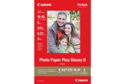 Canon Glossy Photo Paper, foto papír, lesklý, bílý, 10x15cm, 4x6", 275 g/m2, 5 ks, 2311B053, nespecifikováno