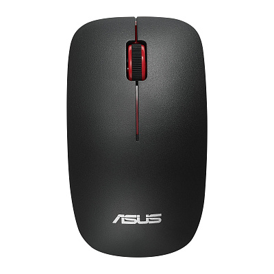 ASUS WT300/Cestovní/Optická/1 600 DPI/Bezdrátové USB/Černá