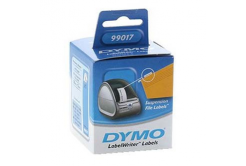 Dymo 99017, S0722460, 12mm x 50mm, bílé, 220 ks, papírové štítky na závěsné pořadače,