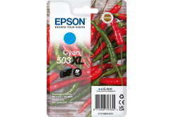 Epson 503XL T09R240 C13T09R24010 azurová (cyan) originální cartridge