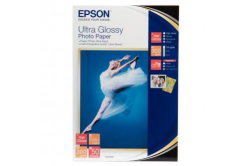 Epson Ultra Glossy Photo Paper, foto papír, lesklý, bílý, R200, R300, R800, RX425, RX500, 10x15cm