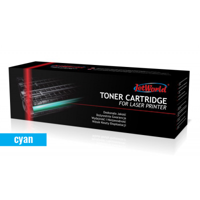 Toner cartridge JetWorld Cyan Samsung  CLP320, CLP325, CLX3185 remanufactured CLT-C4072S 