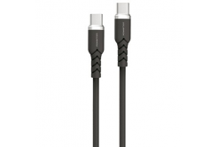 Powerton ENERGY DARK EDITION Kabel USB-C, 60W, 1m, silikonový, černý