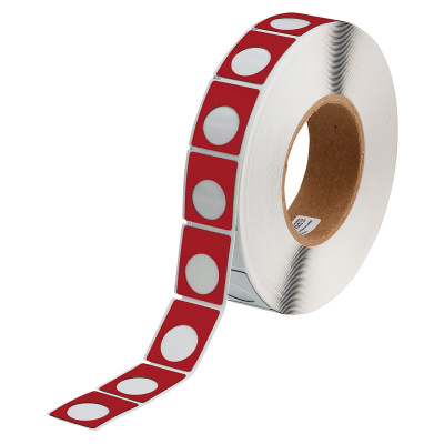Brady THTEP-05-7593-RD / 805800 EPREP štítky, 30.00 mm x 40.00 mm