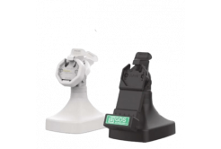 RAM Mounts GDS Uni-Conn Stand Docking Station with Key Locking (Right) - Rotatable & Tiltable - USB-C Connector - Rear Pogo Pads - Gray