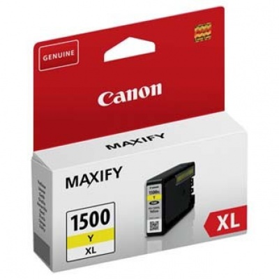 Canon PGI-1500XL 9195B001 žlutá (yellow) originální cartridge