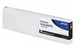 Epson SJIC26P-K C33S020618 pro ColorWorks, černá (black) originální cartridge