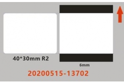 Niimbot štítky ER 40x30mm 230ks Průhledné pro B21