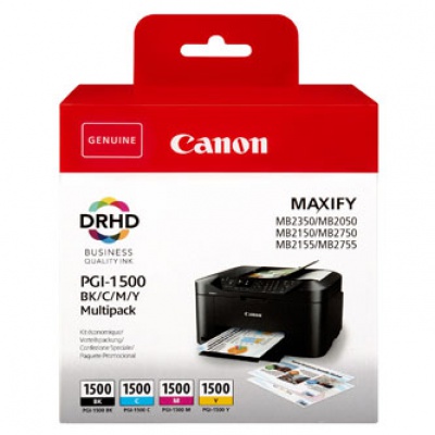 Canon PGI-1500 9218B005 BK/C/M/Y multipack originální cartridge