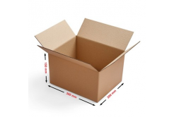 Kartonová krabice, hnědá, 300x200x150mm, 10 KS