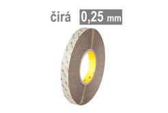 3M VHB™ 9473,  tl. 0,25 mm, tenká čirá oboustranně lepicí páska bez nosiče 19 mm x 55 m
