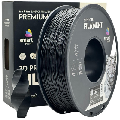 Smart Print FG-S118-E1, 3D filament, TPU, Black, 1kg, 1,75mm