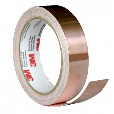 3M 1181 Měděná vodivá lepicí páska, tl. 0,066 mm 19 mm x 16,5 m