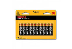 Baterie jednorázová alkalická, tužková, AA, 1.5V, Kodak, blistr, 10-pack, KOD-LR6XTBL10, Alkaline XTRALIFE