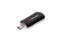 VERBATIM Flash Disk 512GB Plectra USB-C 3.0, černá