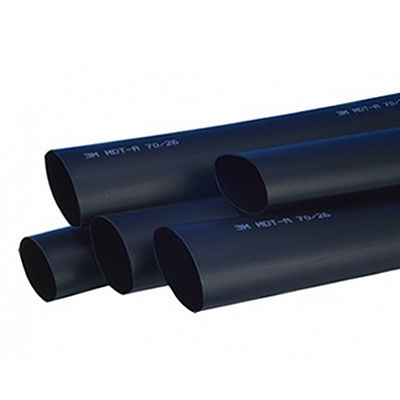 3M MDT-A Trubice s lepidlem smršťovaná teplem, černá 19 mm/6 mm, délka 1 m, černá