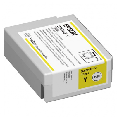 Epson SJIC42P-Y C13T52M440 pro ColorWorks, žlutá (yellow) originální cartridge