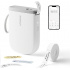 Niimbot D11-H Smart 1AA57281601, štítkovač, bílý + role štítků