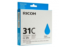 Ricoh GC-31C 405689 azurová (cyan) originální cartridge