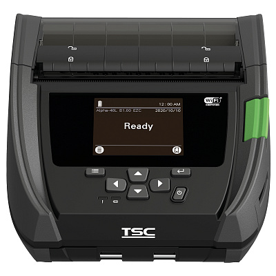 TSC A40LR-A001-1002 DT, tiskárna štítků, Alpha 40L, USB, BT (iOS), Wi-Fi, NFC, 8 dots/mm (203 dpi), RTC, display, RFID, OPOS