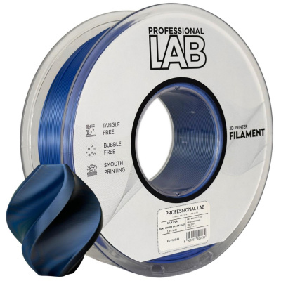 Professional Lab FG-P103-E1, 3D filament, PLA Dual Color, Black Blue, 1kg, 1,75mm