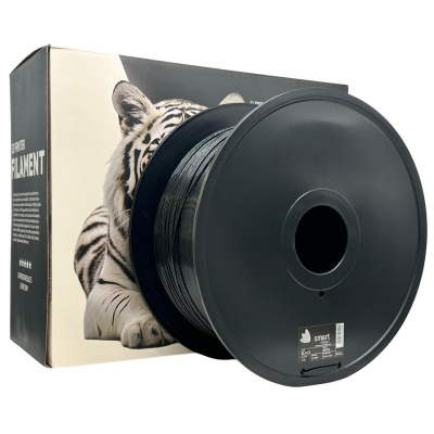 Smart Print FG-S127-E1, 3D filament, PETG, Black, 3kg, 1,75mm