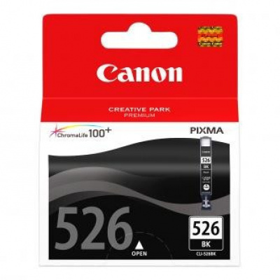 Canon originální ink blistr s ochranou, CLI526BK, black, 9ml, 4540B006, Canon Pixma MG5150, MG52